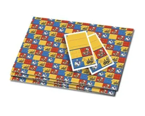 Classic LEGO Gift Wrap Image