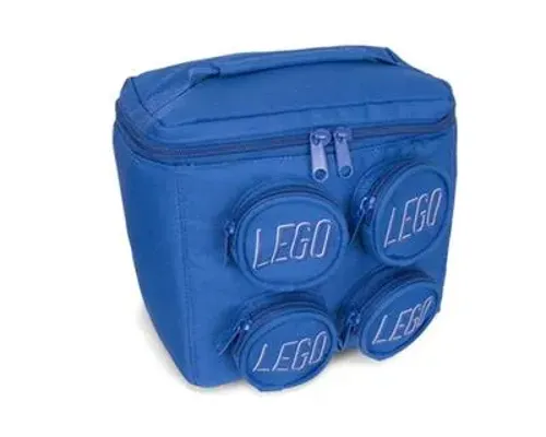 LEGO Brick Lunch Bag Blue Image