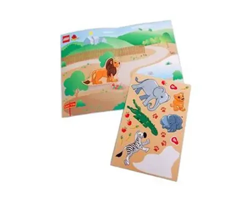 Duplo Zoo Sticker Sheet Image