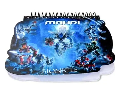 Lenticular Bionicle Notebook Image