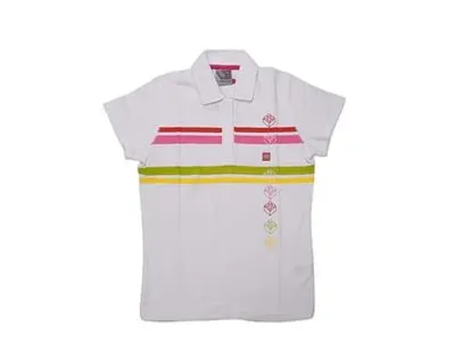 Classic Women's White Slimfit Polo Image