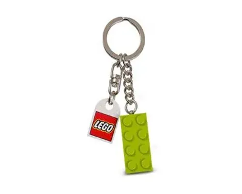 Lime Green Brick Key Chain Image