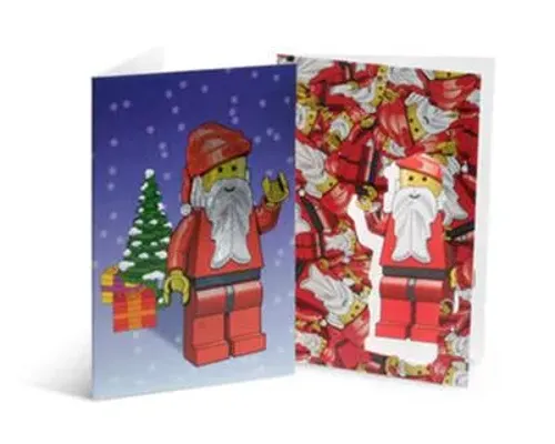 Santa Holiday Cards Image