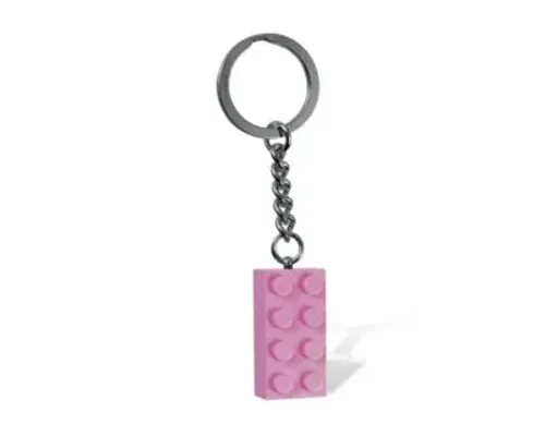 Pink Brick Key Chain Image