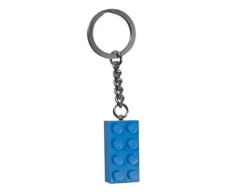 Light Blue Brick Key Chain Image