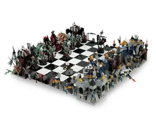 Castle Giant Chess Set Image