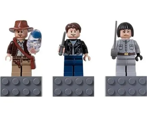 Indiana Jones Magnet Set Image