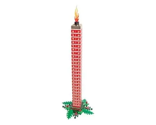 LEGO Holiday Countdown Candle Image