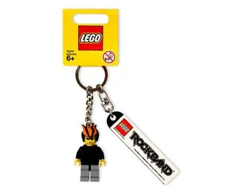 LEGO Rock Band Promo Key Chain Minifig 2 Image