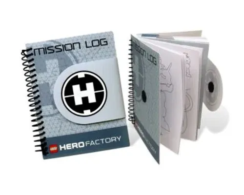 HERO Factory Mission Log Book Image