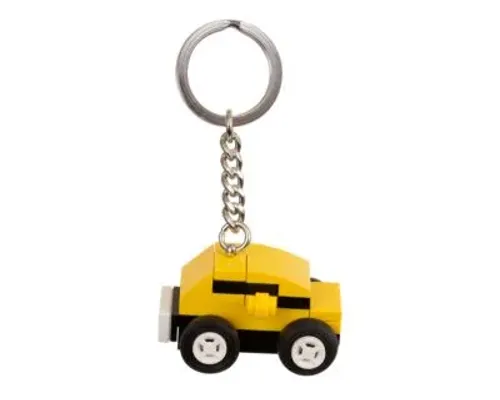 Yellow Car Bag Charm Image