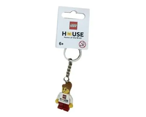 LEGO House Girl Key Chain Image