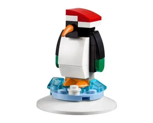 Penguin Holiday Ornament Image