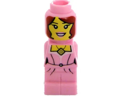 Microfigure Lego Champion Female Pink Dress Image