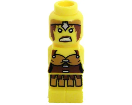 Microfigure Lego Champion Female Yellow Warrior Image