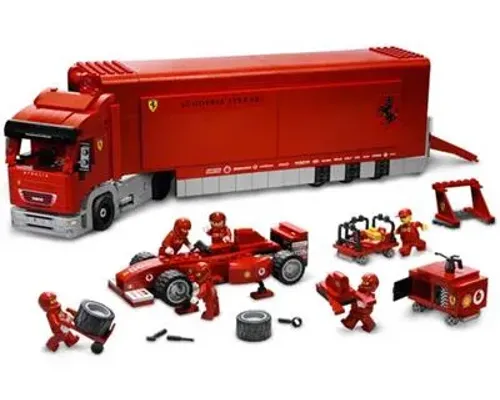 Scuderia Ferrari Truck Image