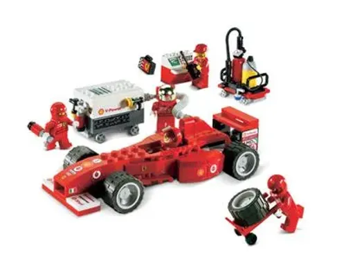 Ferrari F1 Fuel Stop Image