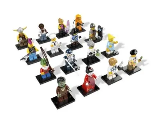 LEGO Minifigures - Series 4 - Complete Image