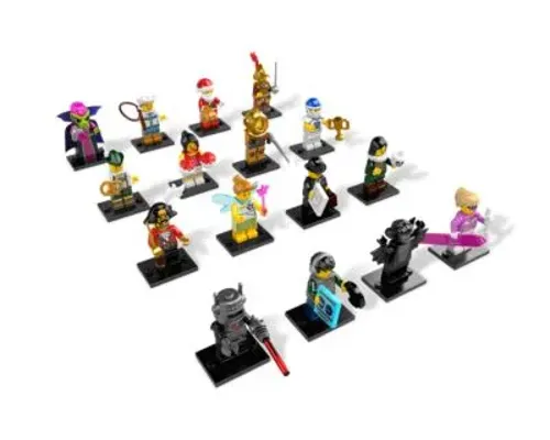 LEGO Minifigures - Series 8 - Complete Image