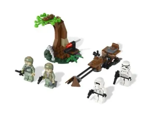 Endor Rebel Trooper & Imperial Trooper Battle Pack Image