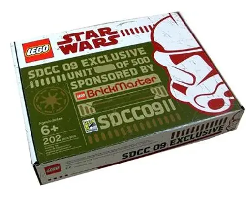 Mini Republic Dropship Mini AT-TE Brickmaster Pack (SDCC 2009 exclusive) Image