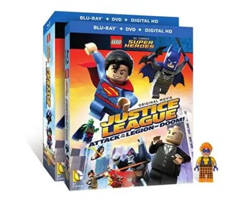 LEGO DC Comics Super Heroes Justice League: Attack of the Legion of Doom! (Blu-ray + DVD) Image