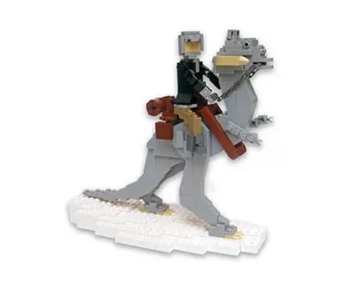 Han Solo on his Tauntaun Image