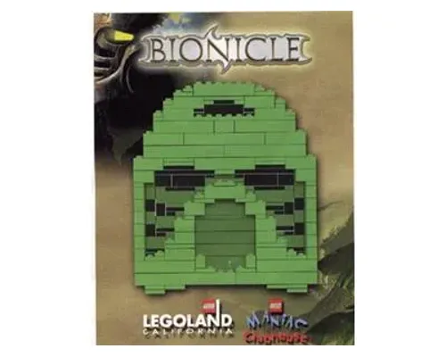 Hau Mask - Green Brick (Legoland California) Image