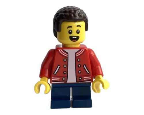 LEGOLAND Park Boy, Red Jacket, Coiled Hair Image