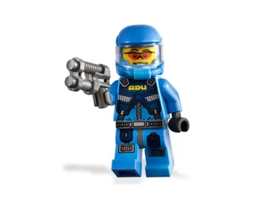 Alien Defense Unit Soldier 1 - Dark Bluish Gray Hips Image