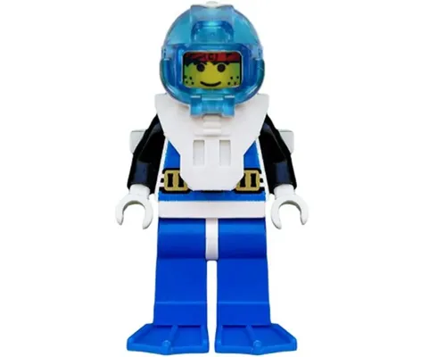 Aquanaut 1 with Blue Flippers Image