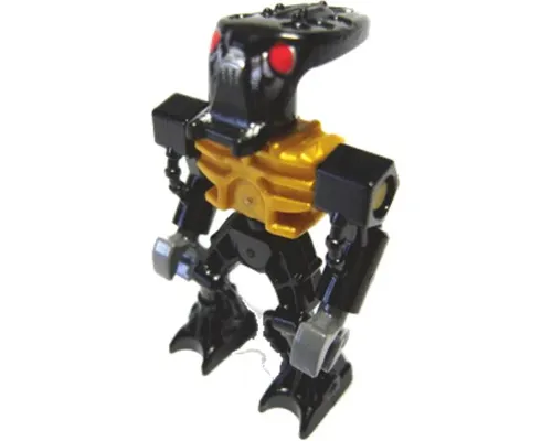 Bionicle Mini - Barraki Mantax (Pearl Gold Torso) Image