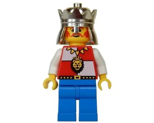 Royal Knights - King, with cape and blue legs Image