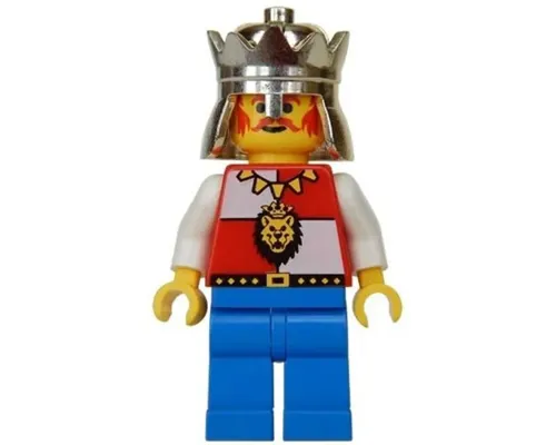 Royal Knights - King, with Blue Legs without Cape and Plume Image