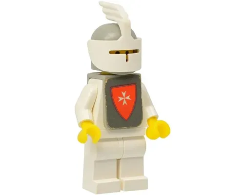 Classic - Yellow Castle Knight White Cavalry - with Vest Stickers Image