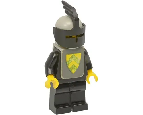 Classic - Yellow Castle Knight Black Cavalry - with Vest Stickers Image