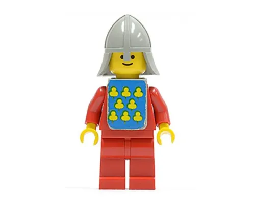 Classic - Yellow Castle Knight Red - with Vest Stickers Image