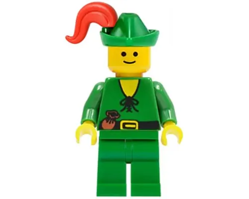 Forestman - Pouch, Green Hat, Red Plume Image