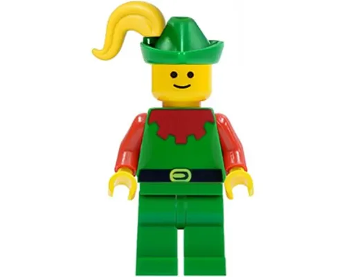 Forestman - Red, Green Hat, Yellow Plume Image