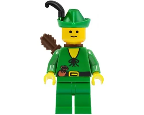 Forestman - Pouch, Green Hat, Black Feather, Quiver Image