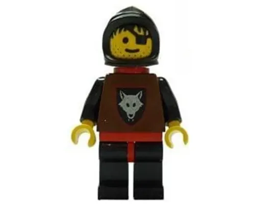 Wolfpack - Eye Patch, Brown Arms and Black Legs, Black Hood and Cape Image