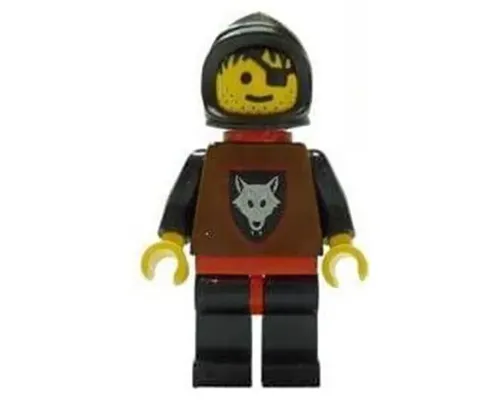 Wolfpack - Eye Patch, Brown Arms and Black Legs, Black Hood, no Cape Image