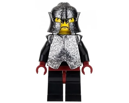 Knights Kingdom II - Shadow Knight, Speckle Black-Silver Armor and Helmet Image