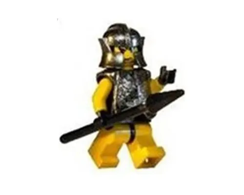 Knights Kingdom II - Rogue Knight 2 (Yellow Legs, Speckle Breastplate, Speckle Cheek Protector Helmet) Image