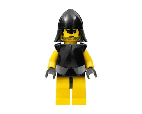 Knights Kingdom II - Rogue Knight 3 (Yellow Legs, Black Breastplate, Black Neck-Protector) Image