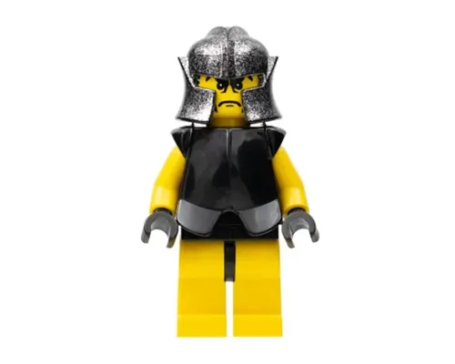 Knights Kingdom II - Rogue Knight 4 (Yellow Legs, Black Breastplate, Speckle Cheek Protector Helmet) Image