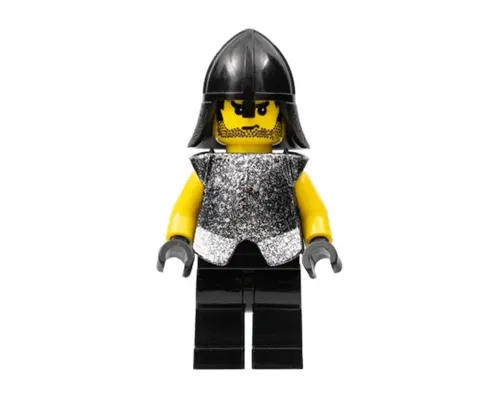 Knights Kingdom II - Rogue Knight 5 (Black Legs, Speckle Breastplate, Black Neck-Protector) Image