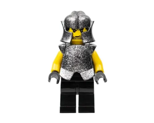 Knights Kingdom II - Rogue Knight 6 (Black Legs, Speckle Breastplate, Speckle Cheek Protector Helmet) Image