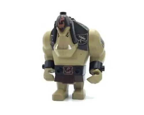 Fantasy Era - Troll, Dark Tan with Black Armor Image