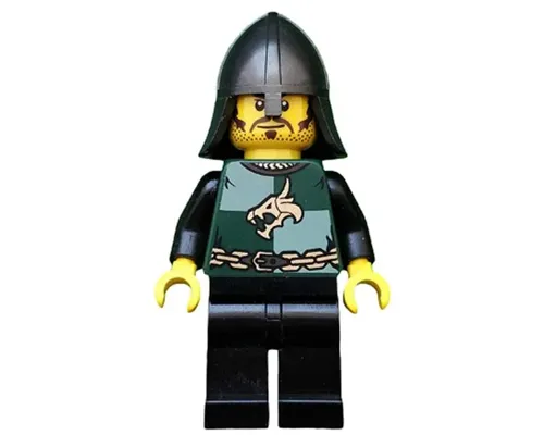 Kingdoms - Dragon Knight Quarters, Helmet with Neck Protector, Moustache and Stubble Image